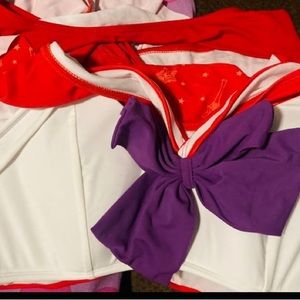 Sailor moon (MARS) bathing suit top ONLY size XL